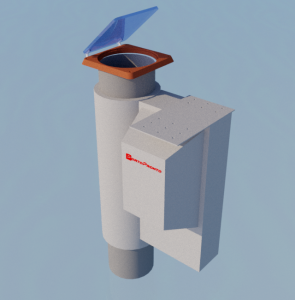 Станция лифт, Ду 110, компактная, металлический корпус