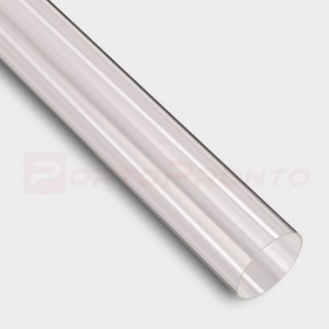 Труба для пневмопочты ПВХ прозрачный, Ду 63х1.9