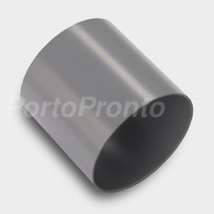 Муфта для пневмопочты серая, ПВХ, Ду 63