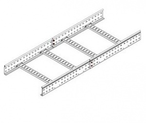 Лестничный лоток СТ400-50-3 прямая секция